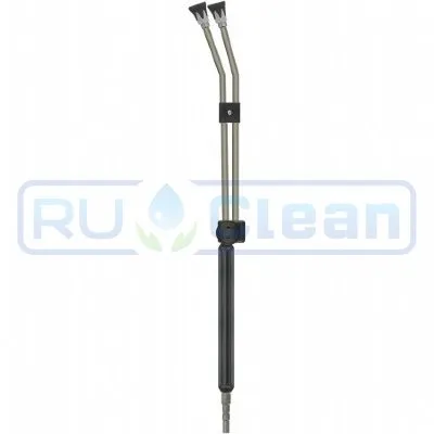 Копье ST-54 (двойное, 98 см, KW-1/4"г, 310бар, нерж. сталь) R+M