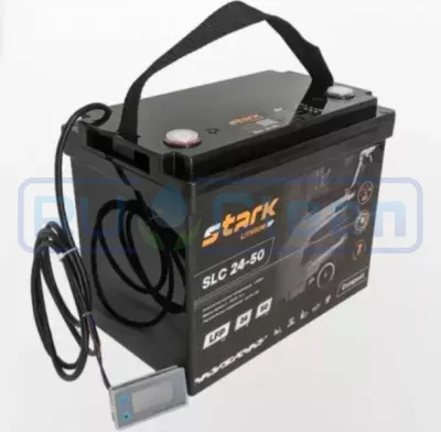 Тяговый аккумулятор Stark Lithium 24-50 Compact MFAV (24В, 50Ач, Li-ion)