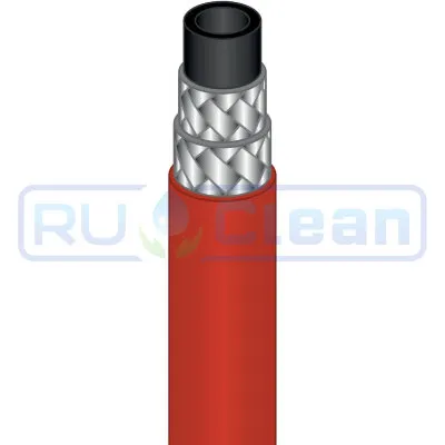 Шланг высокого давления 2SС-10 (500бар, красн) R+M