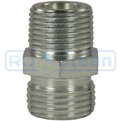 Переходник М22х1.5ш-1/2"ш (250бар, оцинк, д/развальц.) R+M