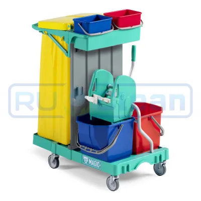 Тележка TTS MAGIC LINE 40B (2х15л, отжим TEC)