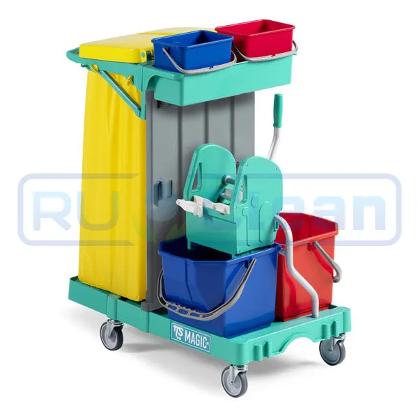 Тележка TTS MAGIC LINE 40B (2х15л, отжим TEC)