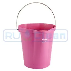Ведро Vikan (12 л, розовый)