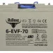 Тяговый аккумулятор RuTrike 6-EVF-70 (12V, 70A/h, AGM)