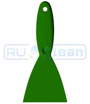 Скребок ручной Haug Bursten (110мм, широкий, зеленый)