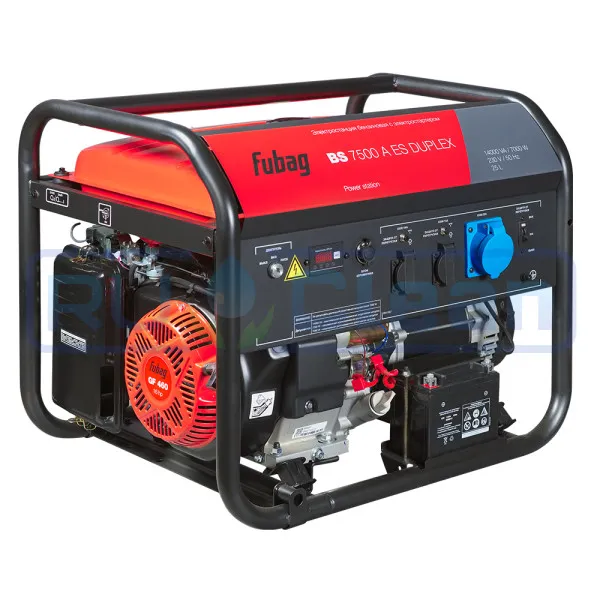 Генератор бензиновый FUBAG BS 7500 A ES DUPLEX