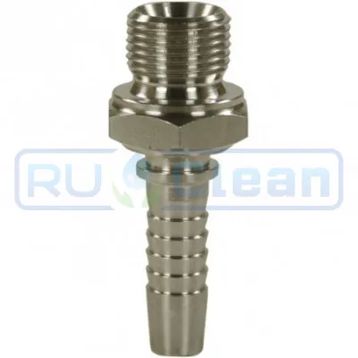 Фитинг высокого давления BSP (DN12, 1/2ш, оцинк) Rick