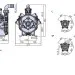 Мембранный насос AR 45 LFP C (20 бар, 43,3 л/мин, ВОМ 1"⅜) 
