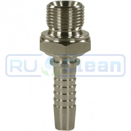 Фитинг высокого давления BSP (DN12, 1/2ш, нерж) RC-RF