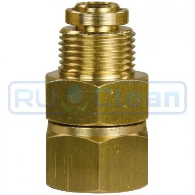 Переходник 3/8"ш-1/4"г (220бар, лат, вращ) R+M