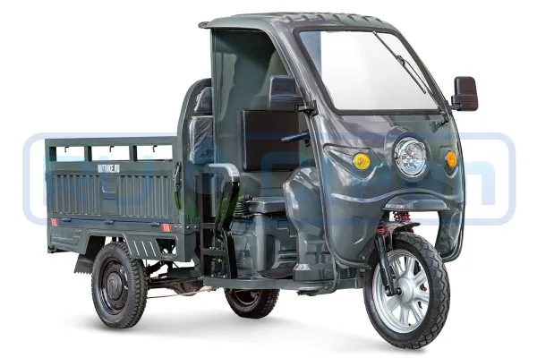 Трицикл электрический Rutrike Гермес 1500 60V/1200W (серый)