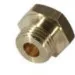 Заглушка 1/4"ш (латуннь) PA