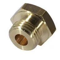 Заглушка 1/4"ш (латуннь) PA