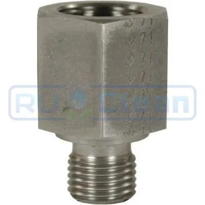 Переходник 1/4"г-1/8"ш (нерж, 400бар) R+M