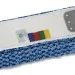 Моп с держателями TTS Microsafe (40х13см, микроволокно, голубой)