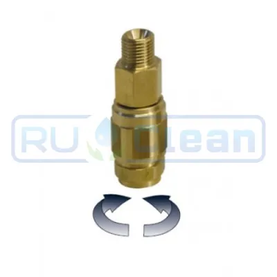 Переходник вращающийся Mecline (350бар, 1/4ш-1/4г, Viton)