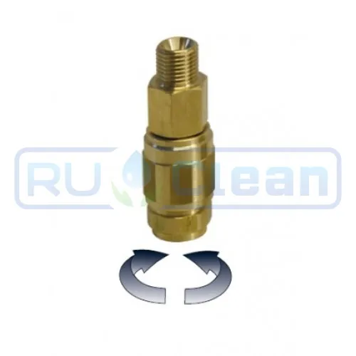 Переходник вращающийся Mecline (350бар, 1/4ш-1/4г, Viton)