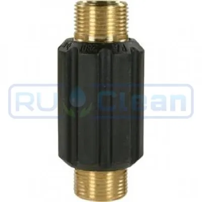 Переходник М22х1.5ш-М22х1.5ш R+M (280бар, лат/пласт)