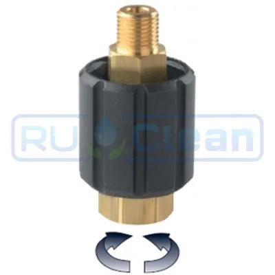 Переходник Mecline (350бар, 1/4"ш-1/4"г, Viton, с изоляцией)