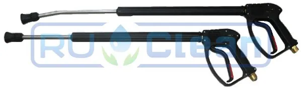 Пистолет высокого давления RL 30 (М22х1,5ш.вращ, 500мм, изогнутый)