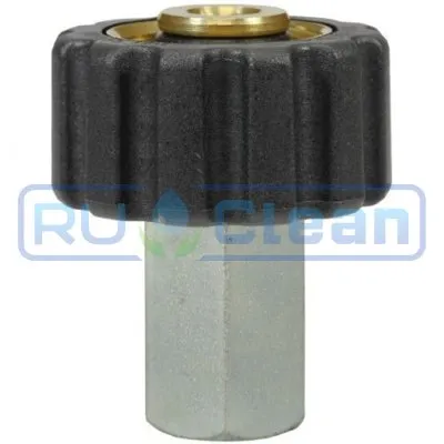 Переходник М22х1.5г-1/4"г (400бар, лат) R+M