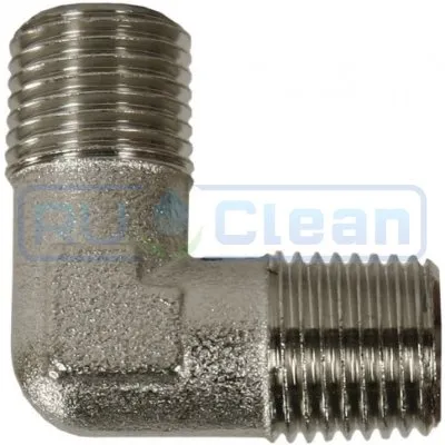 Переходник угловой 3/8"ш-3/8"ш (150бар, лат.никел) R+M