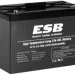 Тяговый аккумулятор ESB HTL12-180 (180Ач, 12В, Gel)