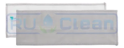 Моп на липучке TTS CLEAN-GLASS (32х10.5см, микрофибра, серый)