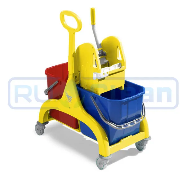 Тележка TTS Nick30 (2х15л, отжим TEC)