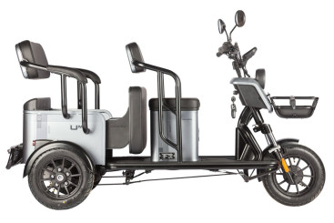 Трицикл электрический Wanshida UM+ (60V, 1000W, зеленый)