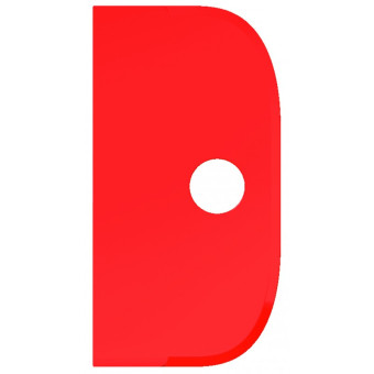 Скребок ручной Haug Bursten (230мм, без ручки, красный)