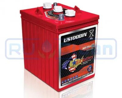 Тяговый аккумулятор U.S. Battery US 100DIN XC2 (6В, 199Ач, кислота)