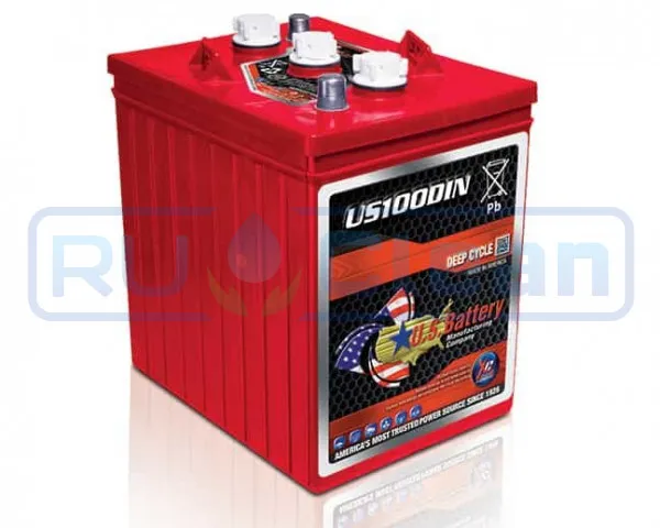 Тяговый аккумулятор U.S. Battery US 100DIN XC2 (6В, 199Ач, кислота)