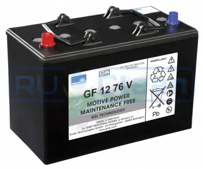 Тяговый аккумулятор Sonnenschein GF 12 076 H (76Ач, GEL)