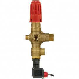 Регулятор давления R+M VB350 (350бар, 40л/мин, 3/8"ш-3/8"г, By-pass 1/2"г, микр)