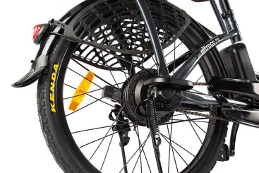 Электровелосипед GREEN CITY e-ALFA new (черный)