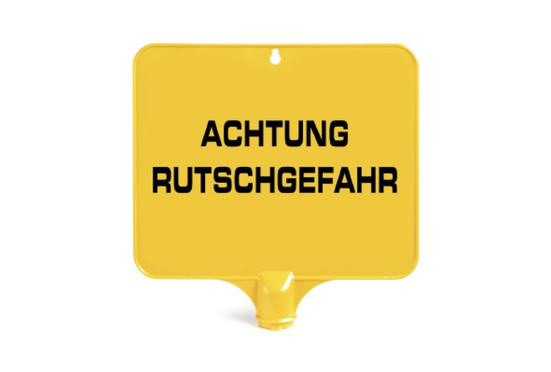 Табличка TTS Опаснорсть споткнуться (36см, квадратная, немецк. яз)