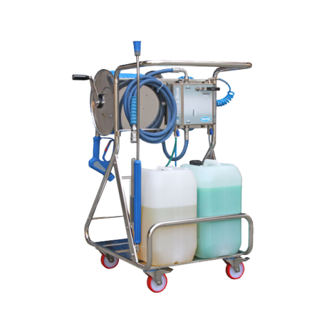 Пенная станция VEMA FOAM SYSTEM 1 (100-200бар, без возд, 2 хим.ср, тележка)