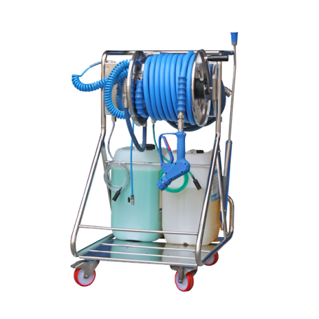 Пенная станция VEMA FOAM SYSTEM 1 (100-200бар, без возд, 2 хим.ср, тележка)