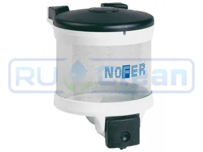 Диспенсер для мыла Nofer 03019.W Basic (2000мл, пластиковый, прямоугольный)