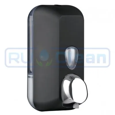 Диспенсер для мыла Nofer 03012.N Black (500мл, пластиковый)