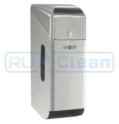Диспенсер для туалетной бумаги Nofer 05100.S (прямоугольный, нерж, матовый, для 3 рулонов, с крышкой)