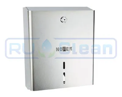 Диспенсер для туалетной бумаги Nofer 05103.S (прямоугольный, нерж, матовый)