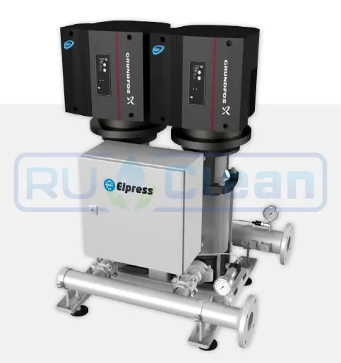 Насосная станция Elpress LDC-Q 720/20 (20бар, 720л/мин, 24 польз)
