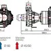 Насос центробежный Comet  C610H-PTO (11.8 бар, 655 л/мин, с мультиплекатором)