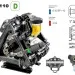 Мембранный насос Comet ВP110 D (20 бар, 110 л/мин, фланец под гидромотор)