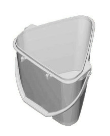 Ведро пищевое Schavon (20л, серый)