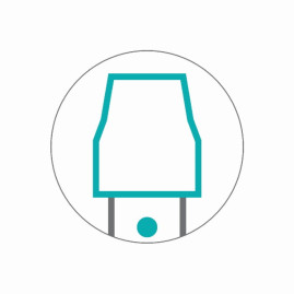 Держатель мопа TTS для влажной дезинфекции (11х40см, серый)