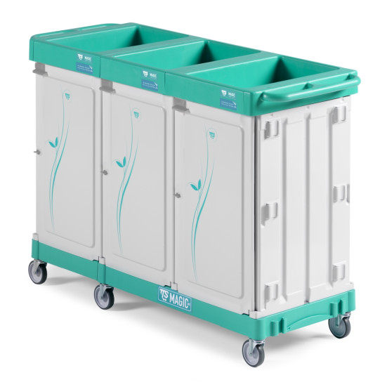 Тележка TTS Magic Line 420S (3 закрытых выдвиж. ящика)
