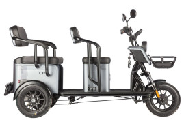Трицикл электрический Wanshida UM+ (60V, 1000W, красный)